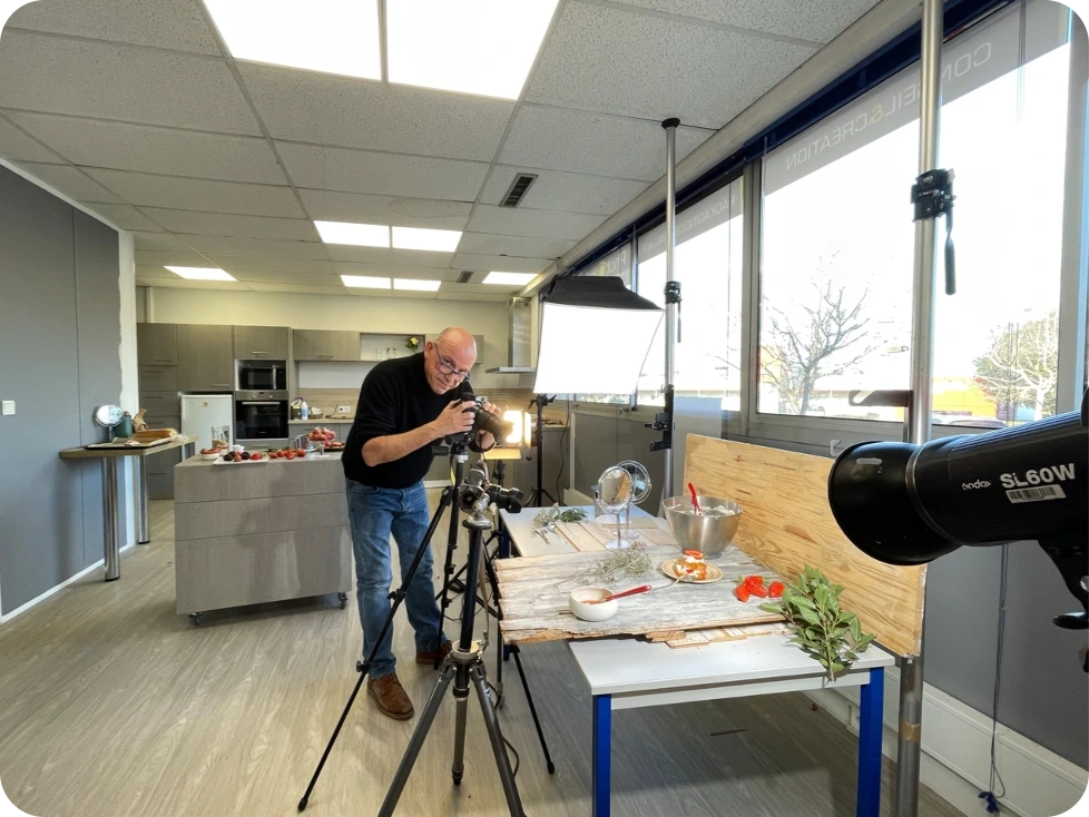 Studio photographe culinaire agen